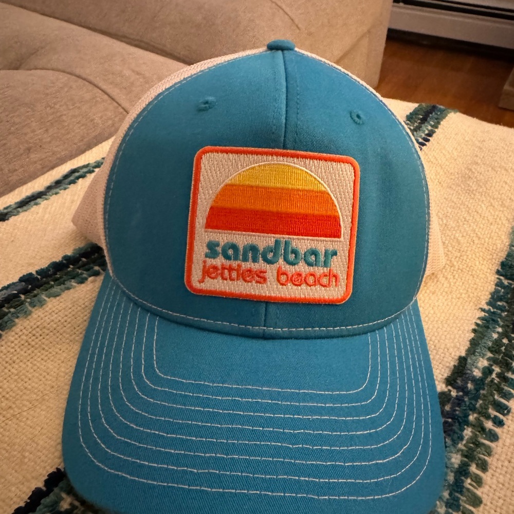Never Worn - Nantucket Sandbar Jetties Beach Blue Cap